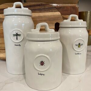 Rae Dunn canisters